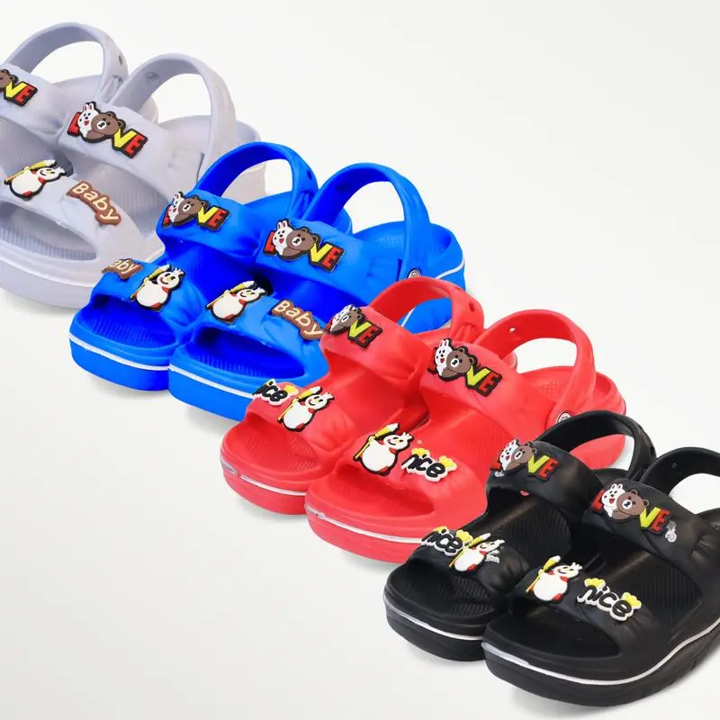 FLASH SALE Sandal Anak Laki Laki Perempuan KekinianFashion Lucu Anak Anti Licin Bahan  EVA EmpukKaret 1