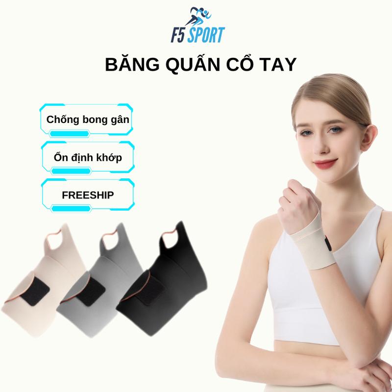  Băng quấn cổ tay giúp ổn định khớp và tránh bong gân hiệu quả cho nam và nữ 
