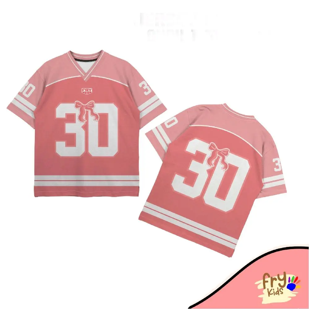 FRY - JERSEY KAOS ANAK OVERSIZE ANGKA / JERSEY VINTAGE RETRO / JERSEY RUGBY / JERSEY HCK /JERSEY NFL Baju Cewe Fashion Outdoor Sport Pria Futsal