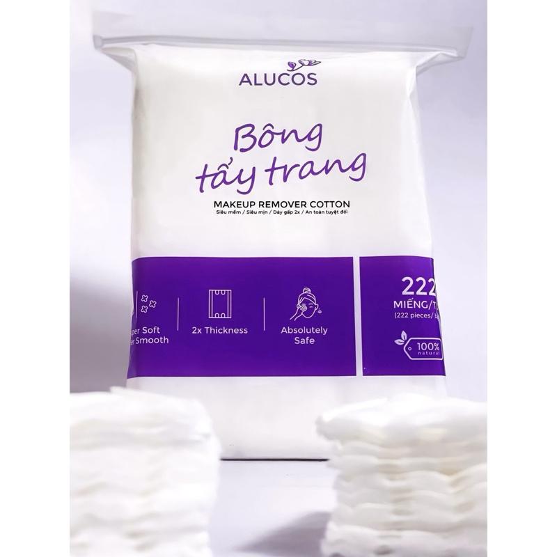 [ Deal]  Combo 3 túi bông tẩy trang Alucos ( tổng 666 miếng)