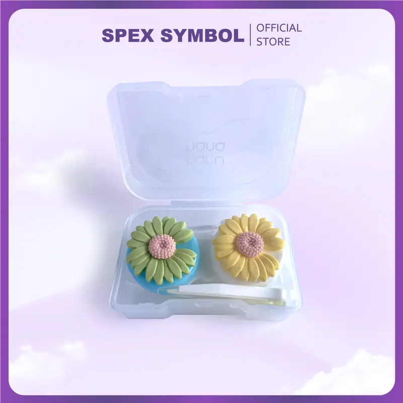 Spex Symbol Lenscase Soflens Haruhana - Tempat Softlens Lensa Pinset Eye 0