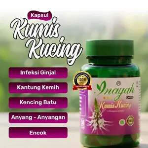 Kumis Kucing Inayah 50 Kapsul - Herbal infeksi Saluran Kencing