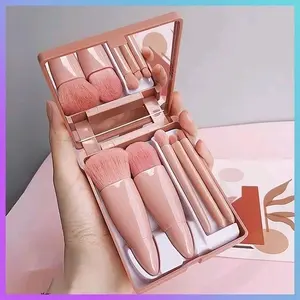 Afnansa Make Up Brush Set 6 n1 Kuas Make Up Portable Plus Cermin
