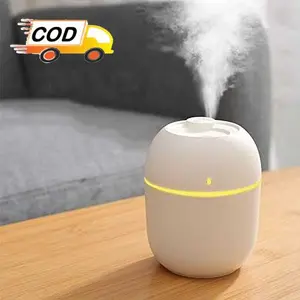 Humidifier Aromatherapy Mini Air Diffuser LED Light 220ml Pelembab Udara Aromaterapi Lampu