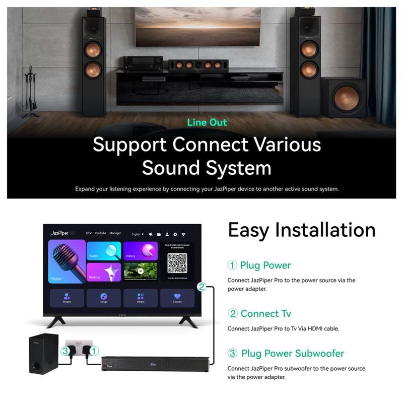 Product Introduction of JAZPIPER PRO | JAZPIPER PLUS V3 | JAZPIPER+ HOME KARAOKE SOUNDBAR 91