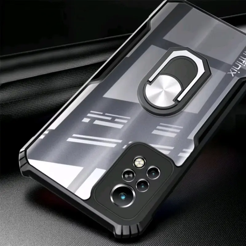 M/C Case For Tecno Spark 20 Pro+ Shockproof Premium Acrylic Transparant 8