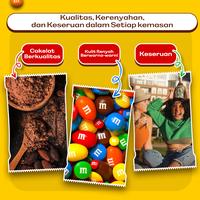 Gambar [BUY 8 GET 10] M&M'S Peanut Original 37gr X10 dari Mars Snacking Indonesia Kab. Bekasi 4 Tokopedia