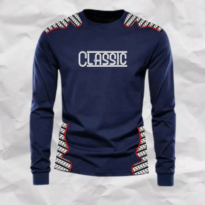 Kaos Premium Unisek Lengan panjang Cotton Combat 24s Premium Dewasa 3