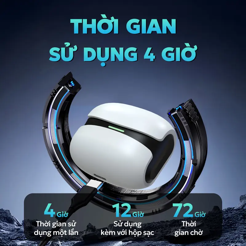 X6 Mới Nhất ENC Tai Nghe [2 Quà tặng] 1 Nhãn dán hoạt hình+1 Bao tay chơi game, Thiết kế viên nang không gian, Âm thanh nổi cấp độ HiFi, Mic tích hợp chống nước IPX5, Giảm tiếng ồn, Tương thích với iPhone và Android | BigBuy360 - bigbuy360.vn