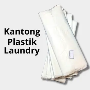Kantong Plastik Laundry/Plastik packing laundry 40 x 60/Plastik laundry bening