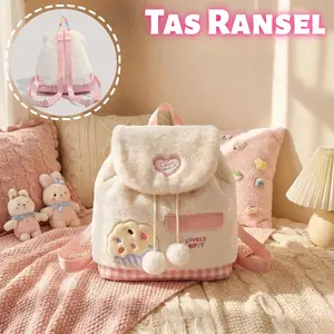 Tas Ransel Tas Sekolah Siswa Lucu Laptop Kekinian Kecil Tas Bahu Gadis Manis Fashion Wanita Kuliah Backpack / Tas Ransel Wanita Terlaris / Tas Bahu & Ransel Gadis Populer