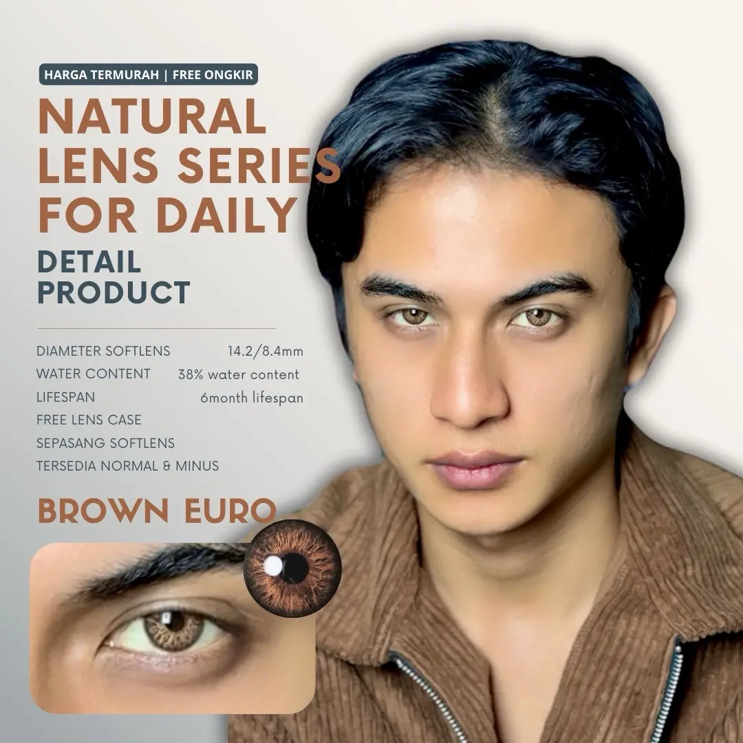 Lensa Kontak NATURAL paling nyaman