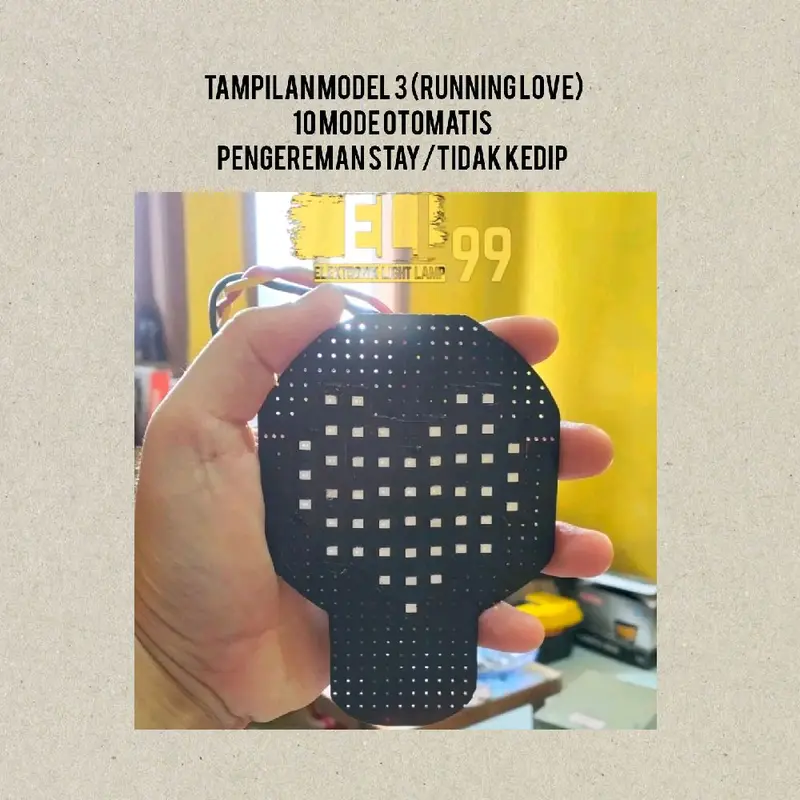 STOPLAMP RUNNING SCOOPY FI - SCOOPY ESP 10 MODE KEDIP OTOMATIS Bisa Request Running Love dan Bisa Request Warna 5
