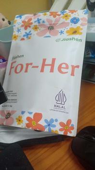 Product Review of [FREE Batu Pijat Kesuburan]  Jiashen For-Her - Herbal untuk Kesehatan Wanita from a**9 0