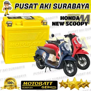 HONDA NEW SCOOPY AKI MOTOR MOTOBATT MTZ6S ACCU MOTOBAT GEL SCOOPY FI NEW NMAX PCX YTZ6V AKI ORI GTZ6V GTZ7S