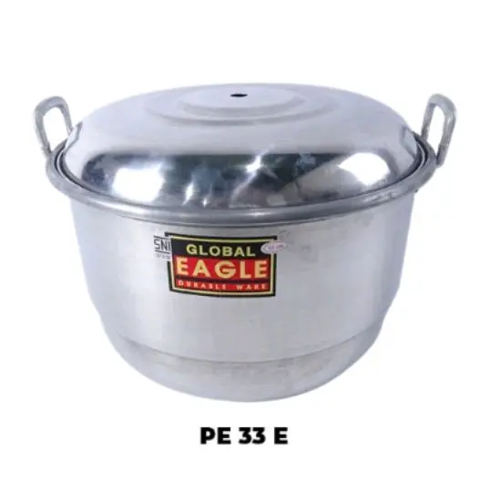 Dangdang Kukus Nasi Ukuran 20 Aluminium Tebal - Memasak Nasi Cepat & Merata - Tahan Panas & Mudah Dibersihkan - Kitchenware