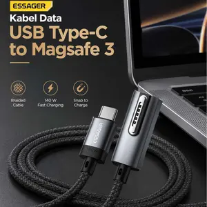 Kabel Data Type C to Magsafe 3 Fast Charging MacBook 140W 1M - ES-X69