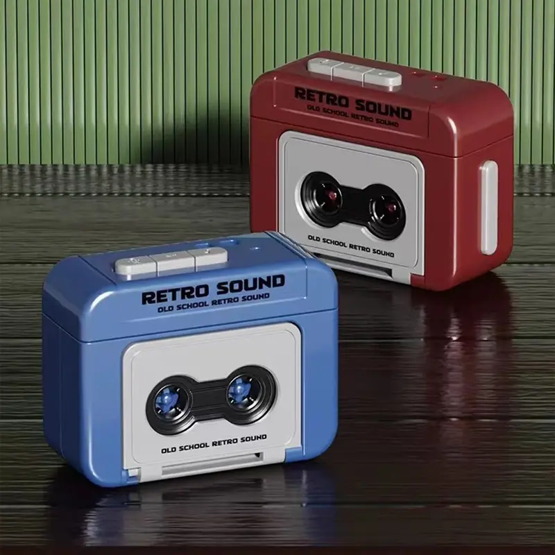 Máy Ghi Băng Mini, Mới, Móc Chìa Khóa, Máy Phát Record Sáng Tạo, Móc Khóa, Món Quà Vui Nhộn 3