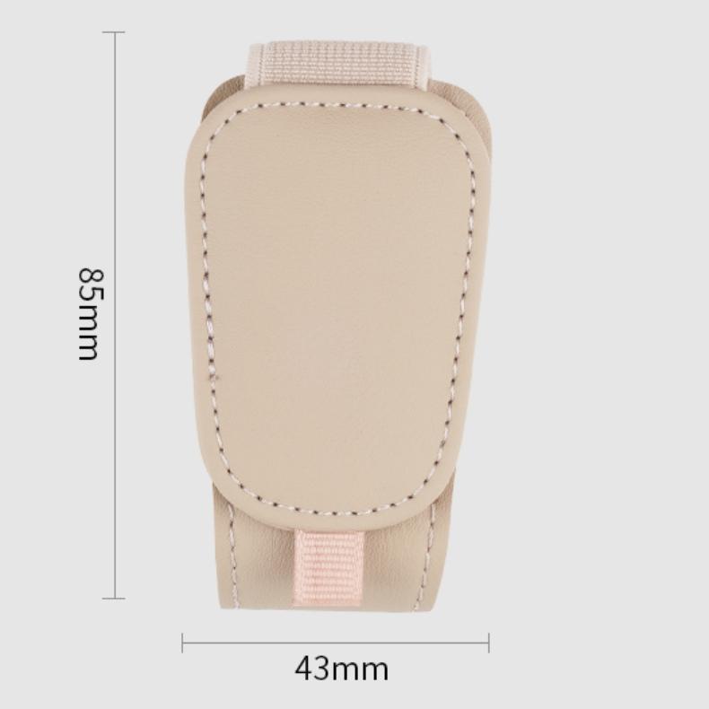 Product Introduction of Magnetic PU Leather Sunglass Holder Clip Sun Visor Glasses Card Clip Holder Interior Car Accessories 11