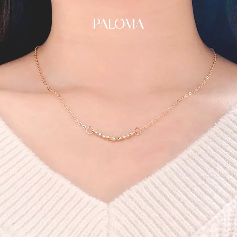 PALOMA - Catalina Necklace | Sterling Silver & 18K Gold Plated 5