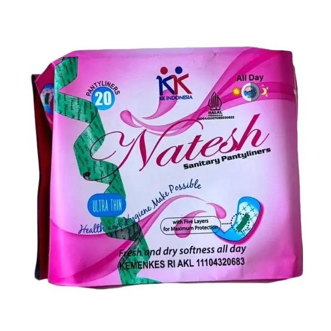 NATESH PINK SANITARY PANTYLINERS