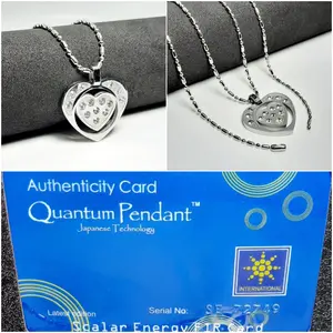 [TERLARIS] KALUNG KESEHATAN QUANTUM Bio Energy - Gelang + Kalung + Sertifikat Card Original - COD