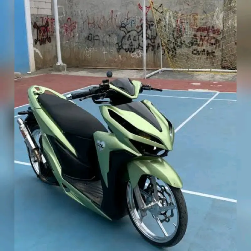 setiker sekotlet motor milenium jade seri fet fanci stiker skotlet motor hijau melenium jade 3