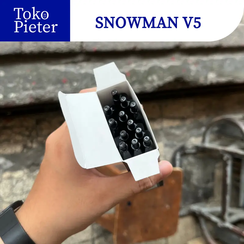 (1PACK) Pulpen Snowman V5 Surabaya - Alat Tulis - Stationery 1