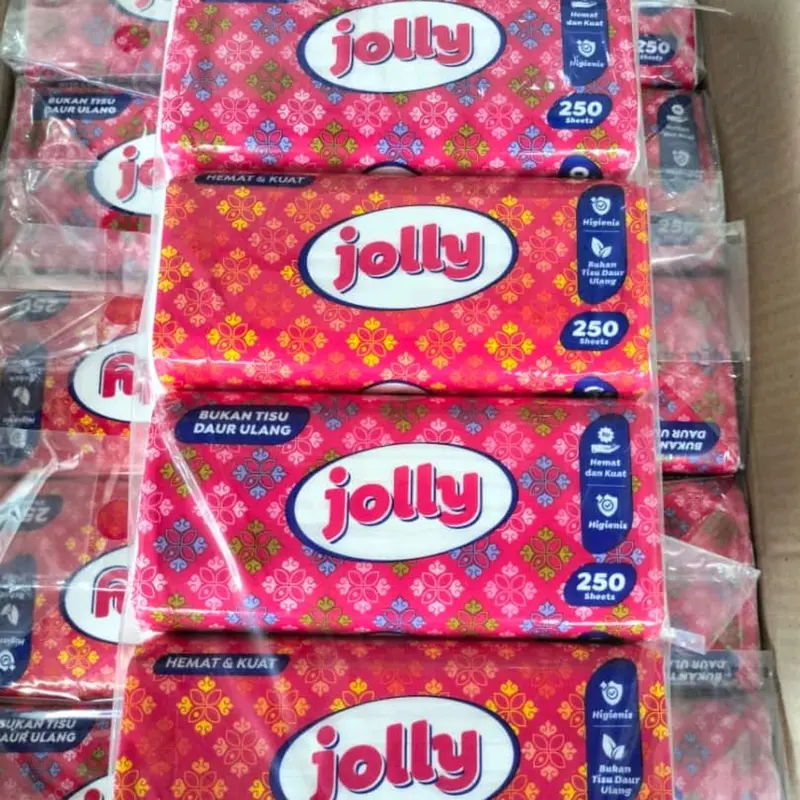 Paket 4 Pcs Tisu Jolly 250 Sheet Hemat dan Kuat  Tissue 2