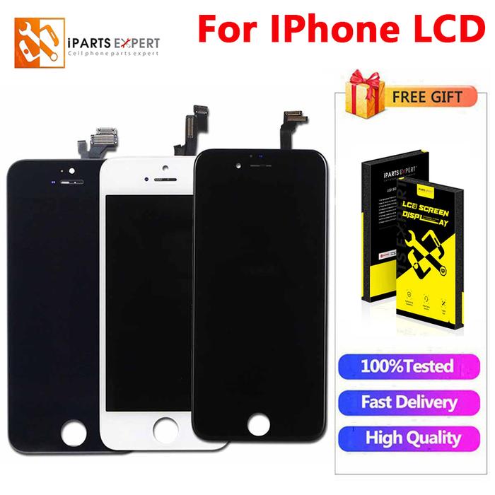Gambar IPARTSEXPERT IPhone LCD HP For IPHONE 5S 6 6S 6 Plus 7 8 Plus X XR XS SE Full LCD Set Touch Screen Set Layar Sentuh Untuk - 6S, Black dari IPARTSEXPERT Store Kab. Tangerang Tokopedia