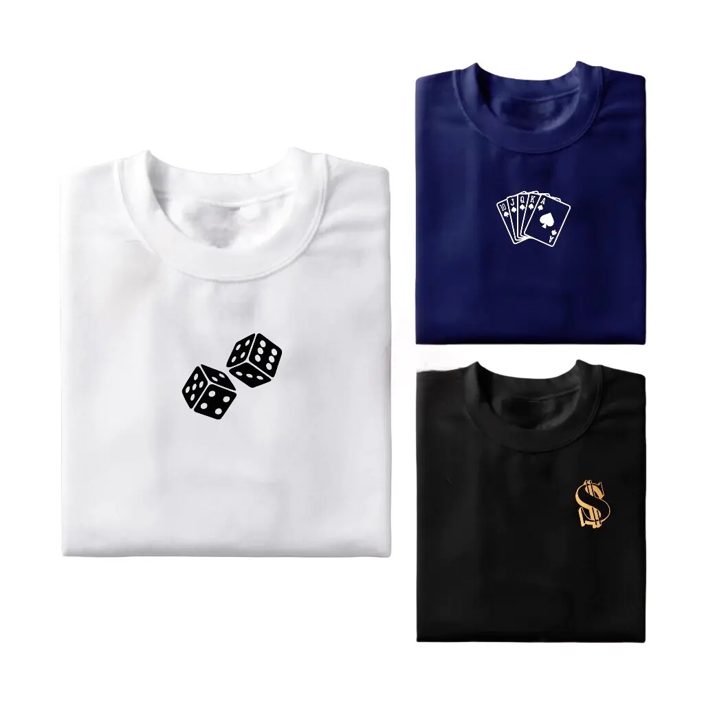 ￼KAOS 3 PCS / KAOS OBLONG T-SHIRT DISTRO PRIA WANITA / BAJU DEWASA LENGAN PENDEK / KATUN COMBED 30S / KAOS SURFING / KAOS POLOS SABLON KEREN MOTIF GAMES EDITION Casual Tebal Simple