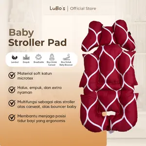 LuBo alas stroller pad universal carseat bouncer high chair multifungsi