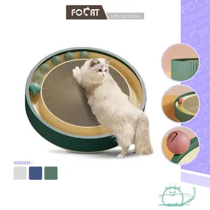 Focat TP Garukan Anabul Dengan Mainan Bola M56/M57 Cat Scratcher Board / Tempat Tidur Kucing Anjing