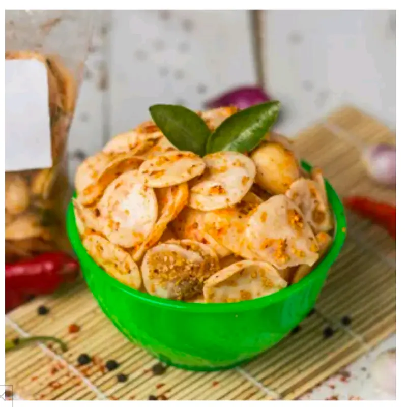 Kerupuk bawang pedas mix 3 jenis di campur by ny.ngemill 5