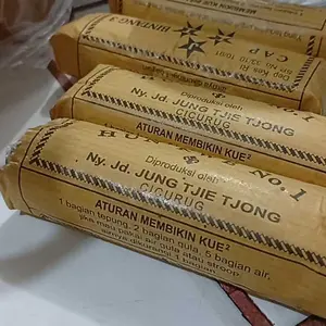 10 PCS BINTANG 3 TEPUNG HUNKWE PUTIH UNTUK ANEKA KUE CENDOL ES GABUS