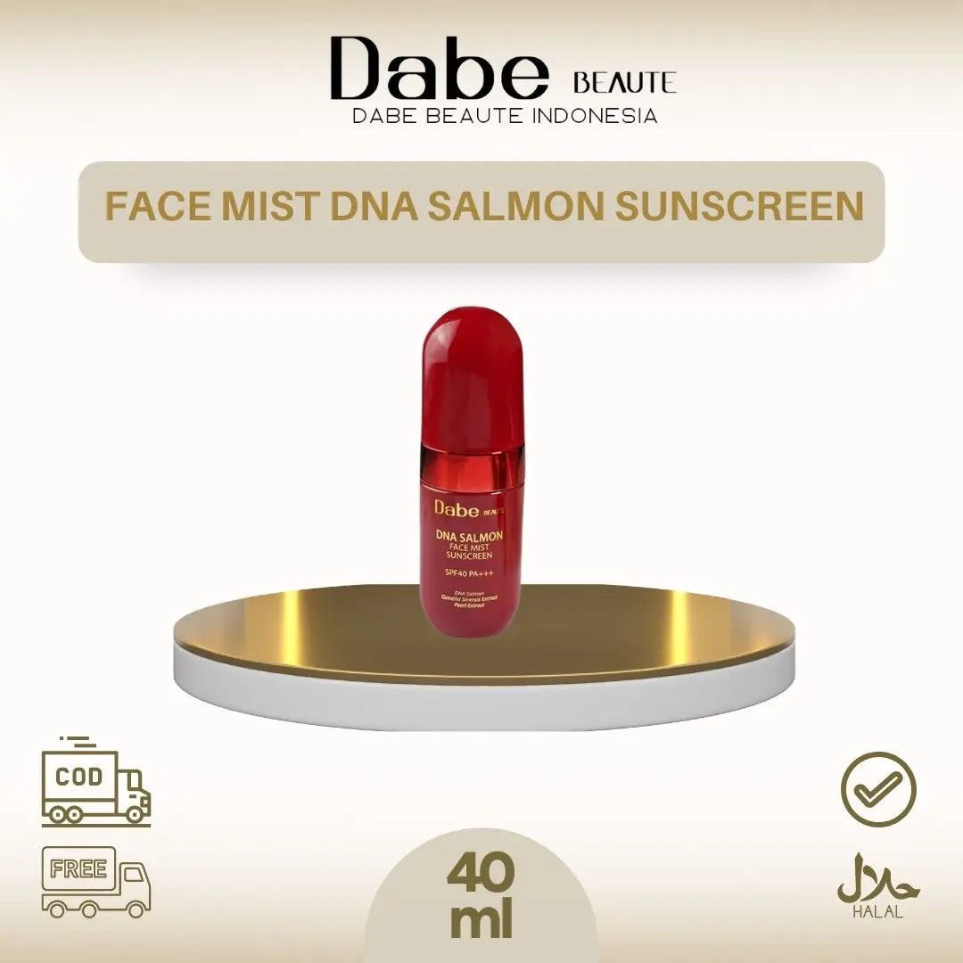 FACE MIST DNA SALMON SUNSCREEN - DABE BEAUTE (Ready Stock)