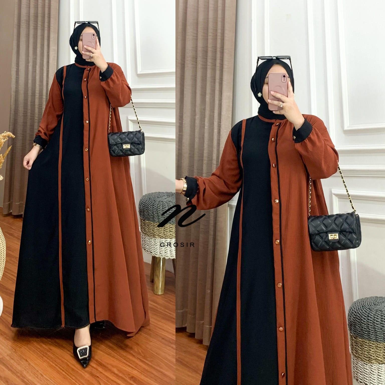 Abaya LAELA Ikhwani - Abaya Mewah
