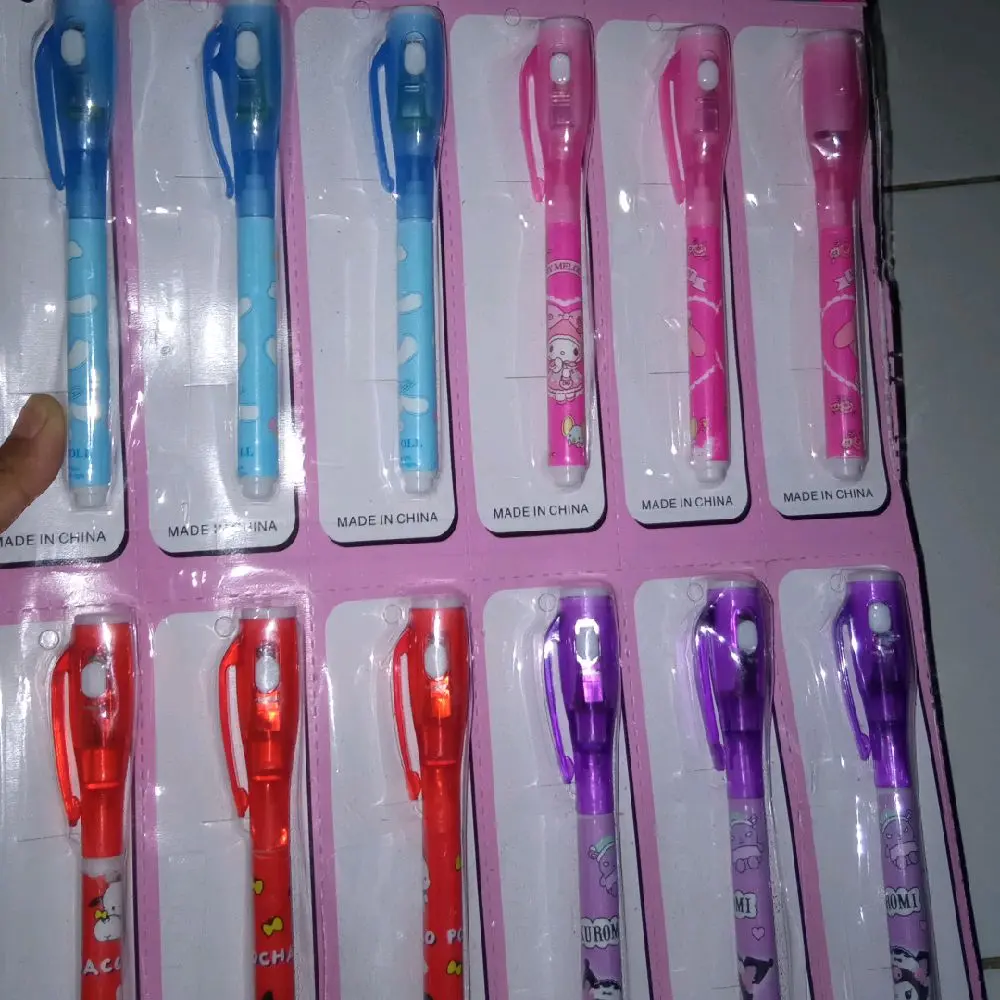 Pulpen LED Lampu Karakter Sanrio - Stationery