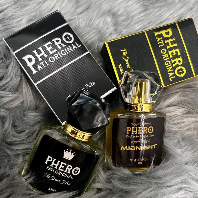 Phero dari HQ: Perfume pati untuk lelaki dan perempuan denga
