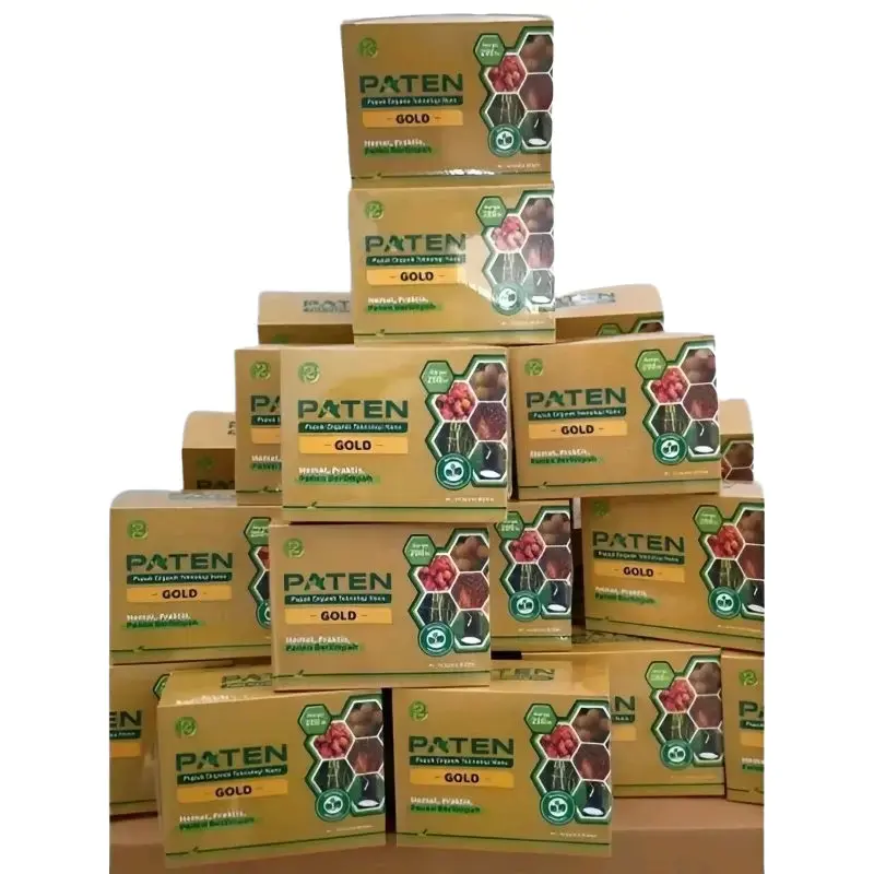 PAKET 3 BOX PUPUK PATEN GOLD Untuk Sawit Dan Tanaman Keras Original 0