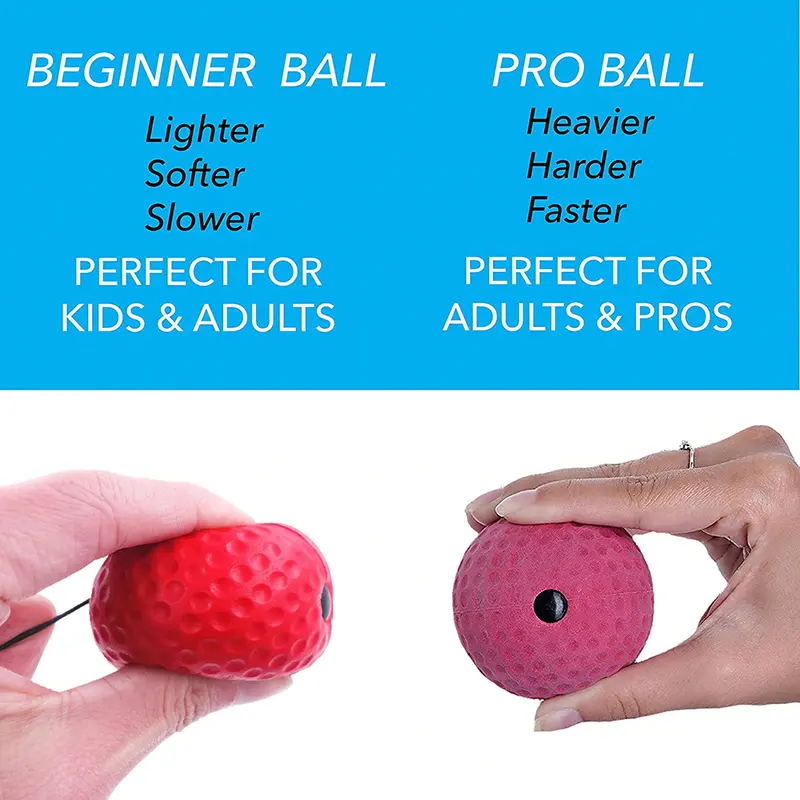 Alat Bantu Latihan Reflex Ball Samsak Tinju Speed Punching 6