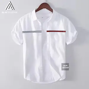 Alni Collection - Kemeja Atasan Pria Lengan Pendek Terlaris Kekinian Distro