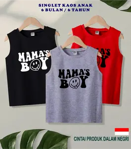 kaos singlet anak laki- laki  EDISI MAMAS BOY