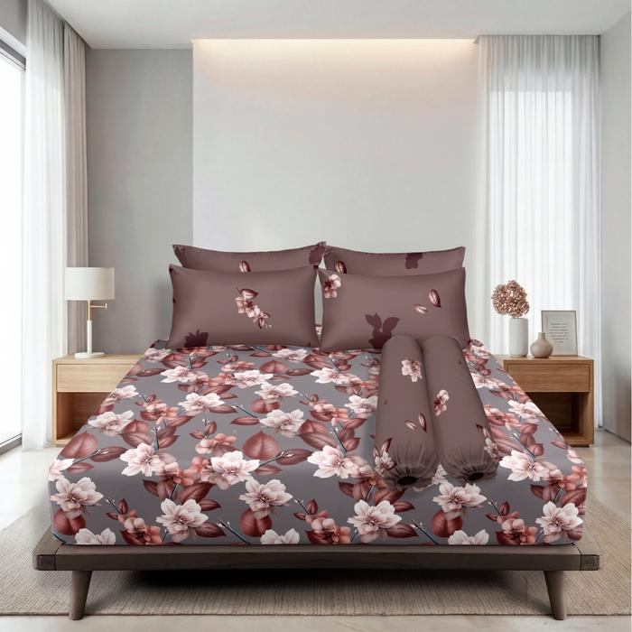 Gambar Illusions - Sprei King 180x200 Tinggi 25Cm Bantal 2 - New Launching - Calia dari Lady Rose Sprei Kab. Bandung 4 Tokopedia