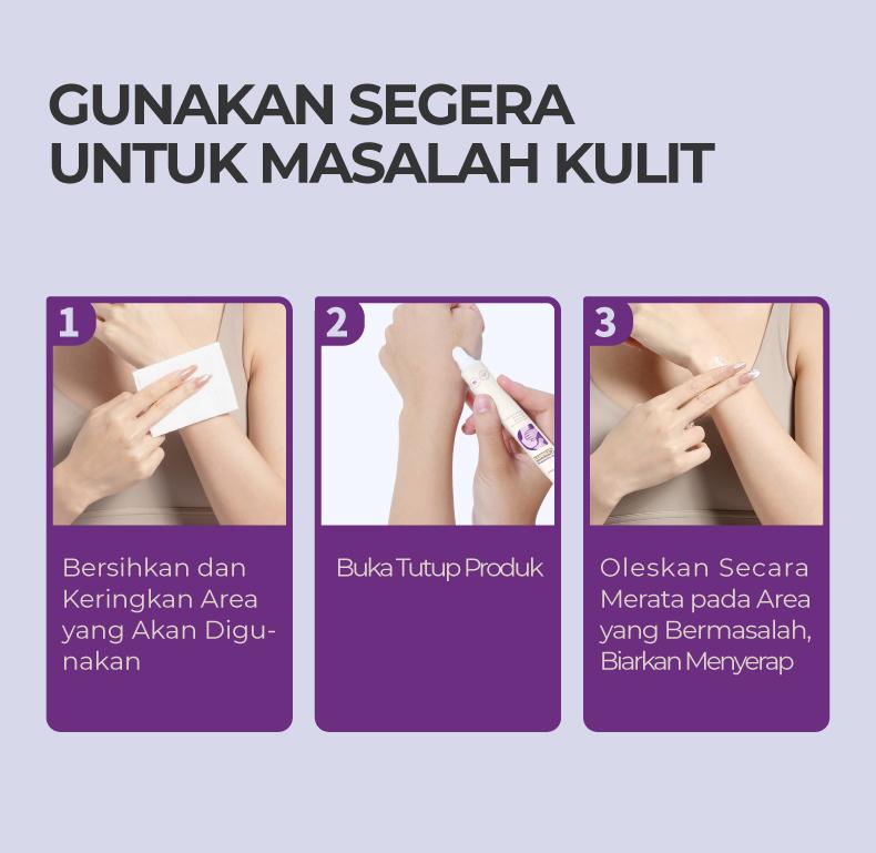 Kreain nature Skin Soothing Cream Meringankan eksim , kulit gatal, melembabkan dan melembabkan kulit