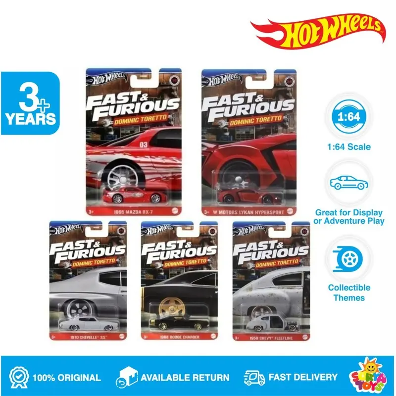 Hot Wheels Fast & Furious Dominic Toretto 2024 - Suryatoys 0