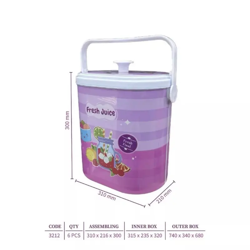 Rice Bucket Oval Melody Naiba Nandos 3212 3
