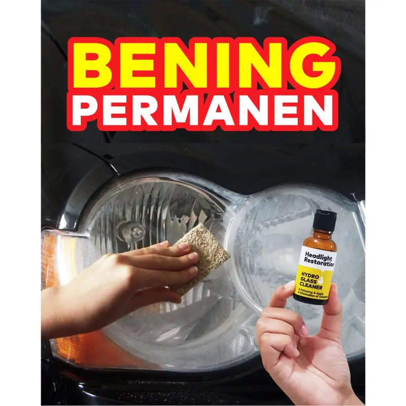 Hydro Glass Cleaner - Pembersih Kaca Lampu Mobil Buram Menguning By Uniglow 4