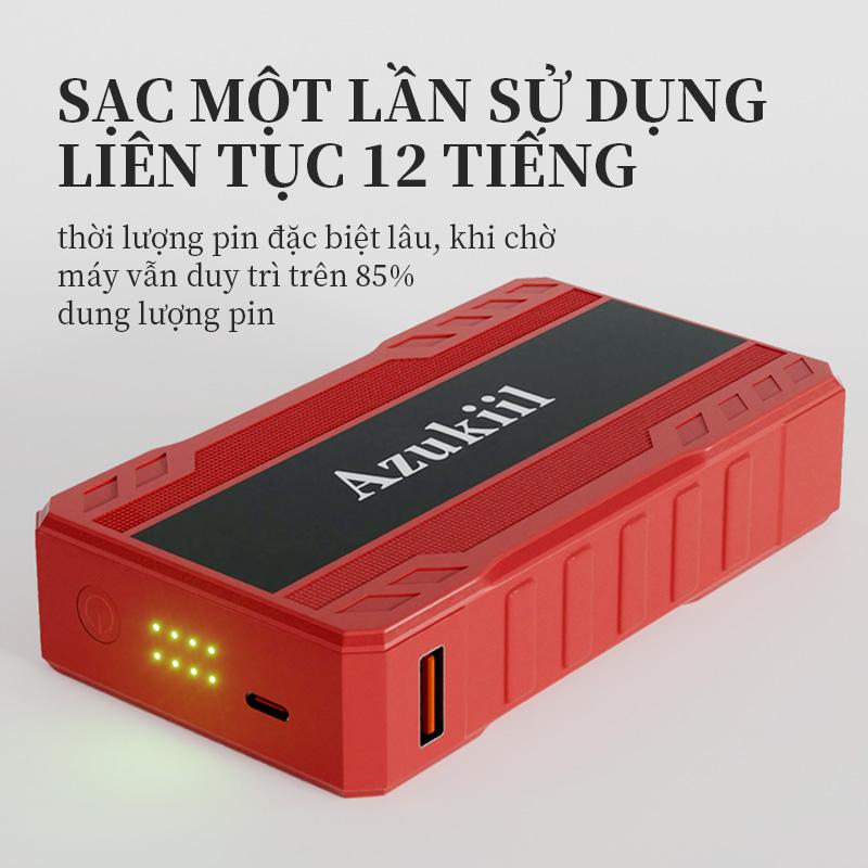 Bộ phụ kiện, Pin điều hòa không khí, quạt áo sơ mi, Pin 98.000mAh, Pin cho quạt 30V, AZUKIIL - 2553 3