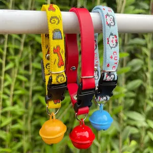 paket 3pcs kalung kucing kunci original lonceng ufo bahan tebal